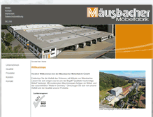 Tablet Screenshot of maeusbacher.de